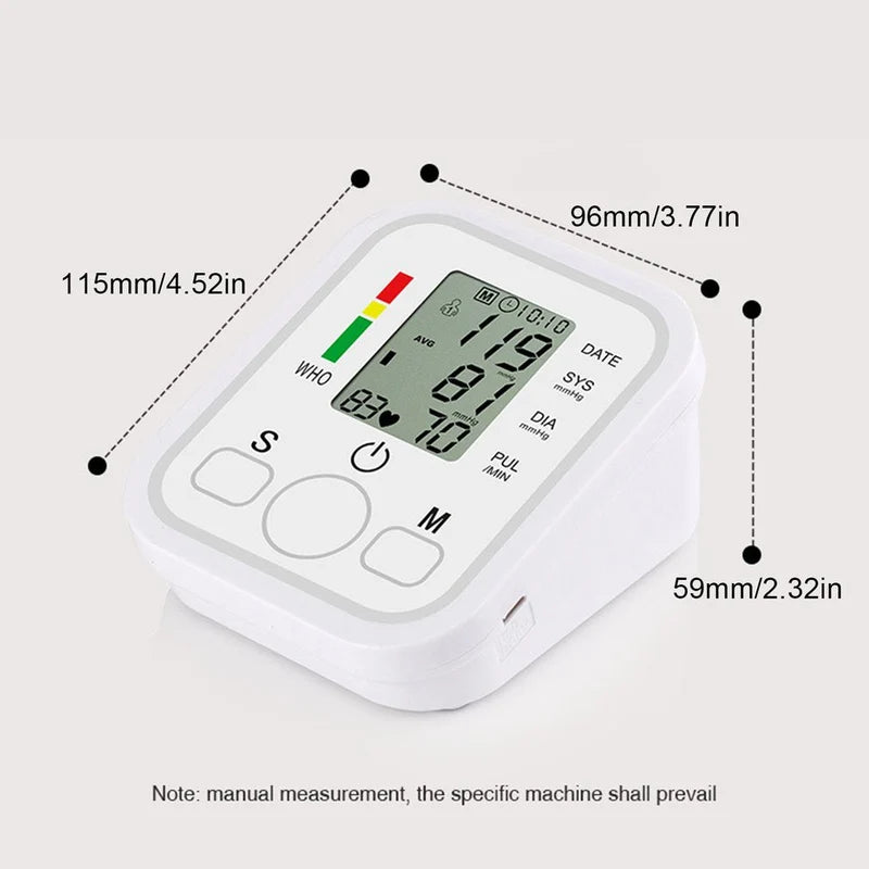 Blood Pressure Monitor - Electronic BP Machine 