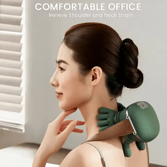 Smart Shoulder & Neck Massager | Deep Kneading Pain Relief
